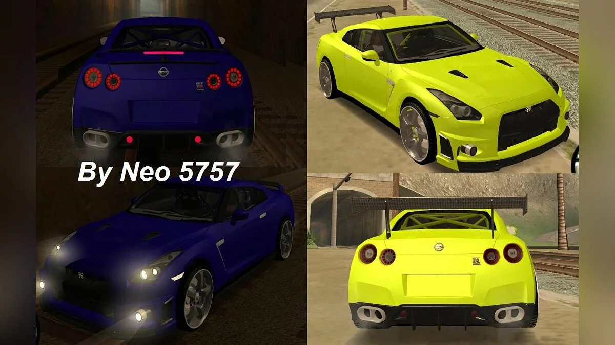 Nissan GT-R R35 / GTA San Andreas