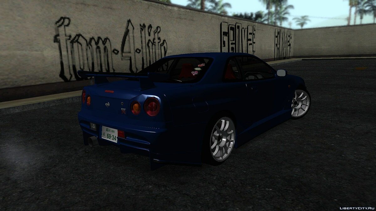 Nissan gtr r34 для гта 5 фото 112