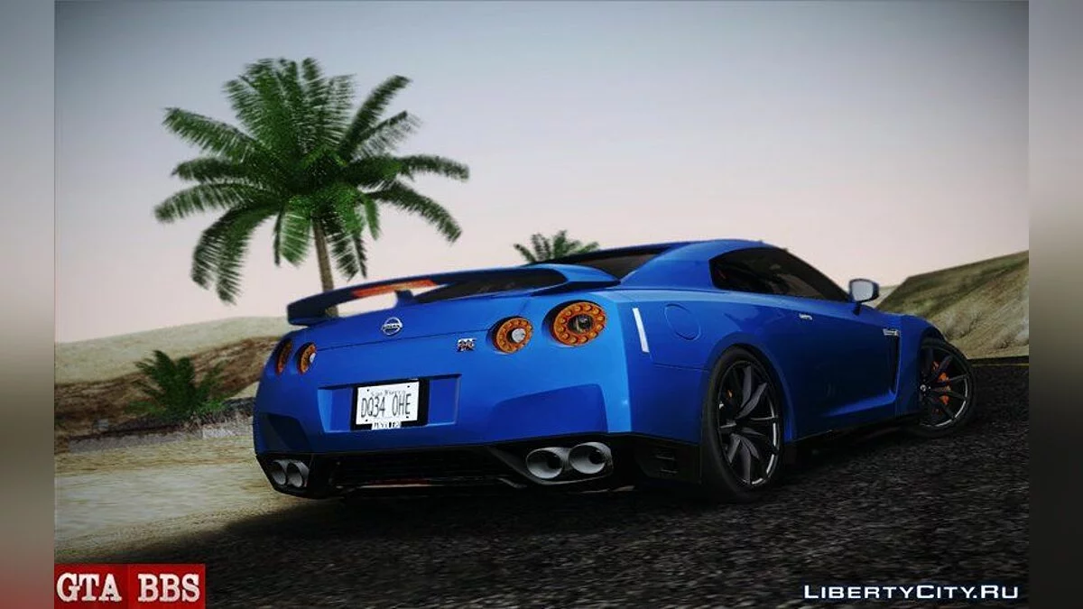 2012 NISSAN GT-R / GTA San Andreas