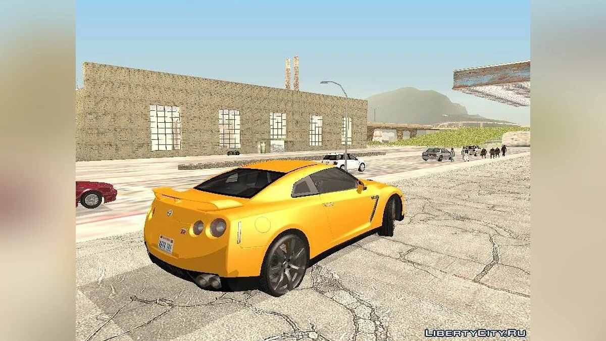 Nissan GTR R35 / GTA San Andreas