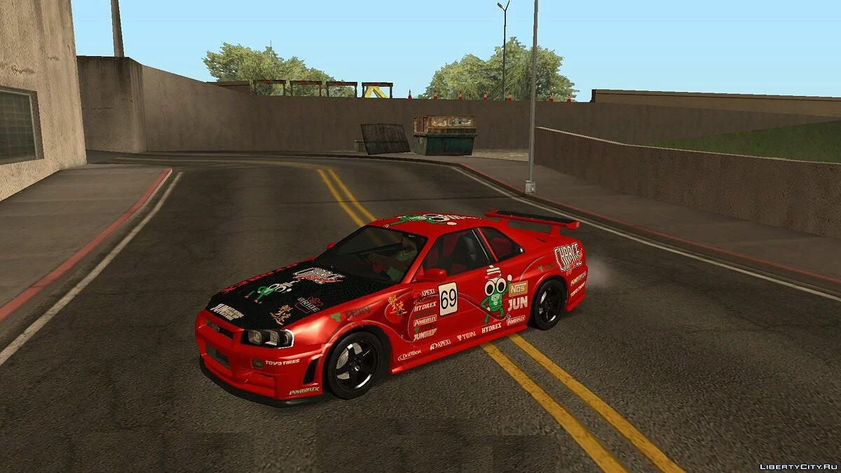Nissan Skyline GTR R34 Nismo Z Tune / GTA San Andreas