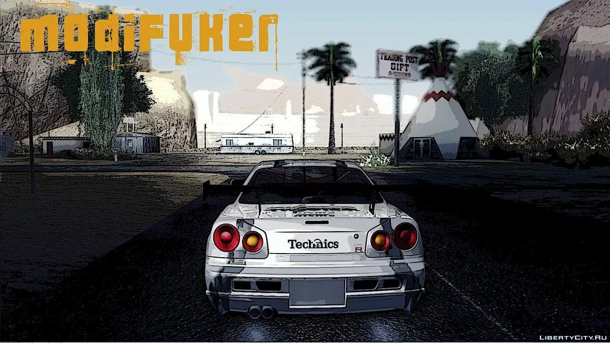 Nissan Skyline R34 Blitz	 / جي تي إيه سان أندرياس
