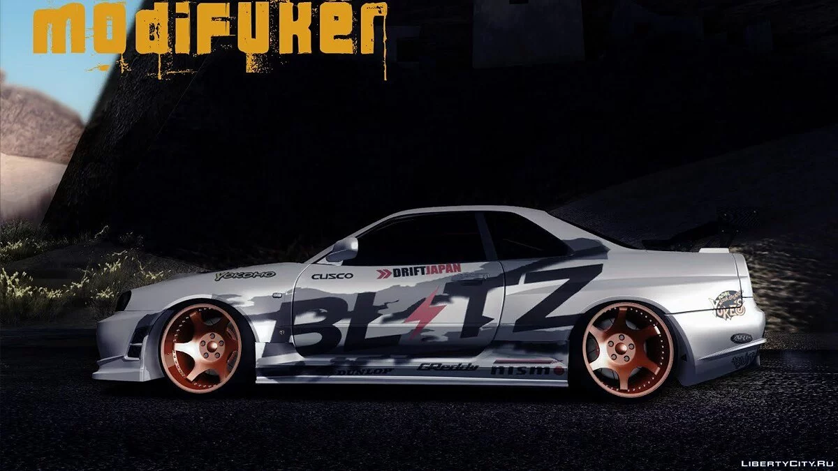 Nissan Skyline R34 Blitz	 / جي تي إيه سان أندرياس