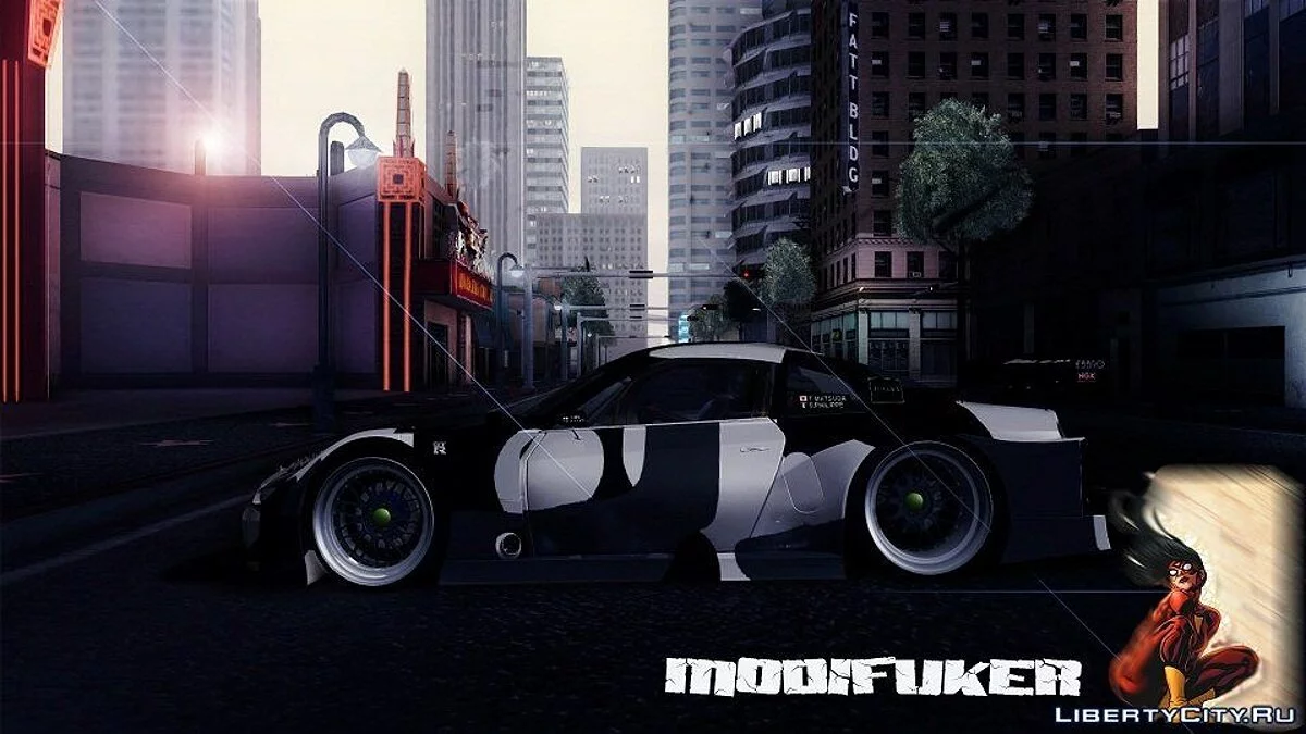 日产Skyline R35巡航漂移 / GTA San Andreas