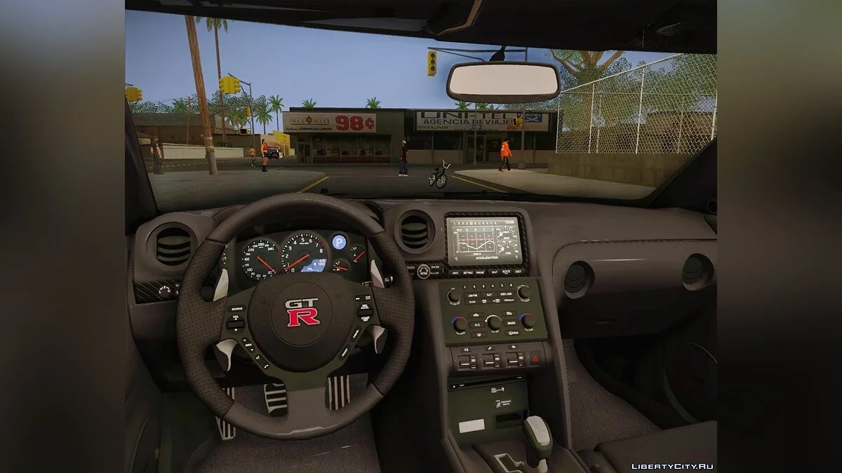 Nissan GTR Black Edition / GTA San Andreas