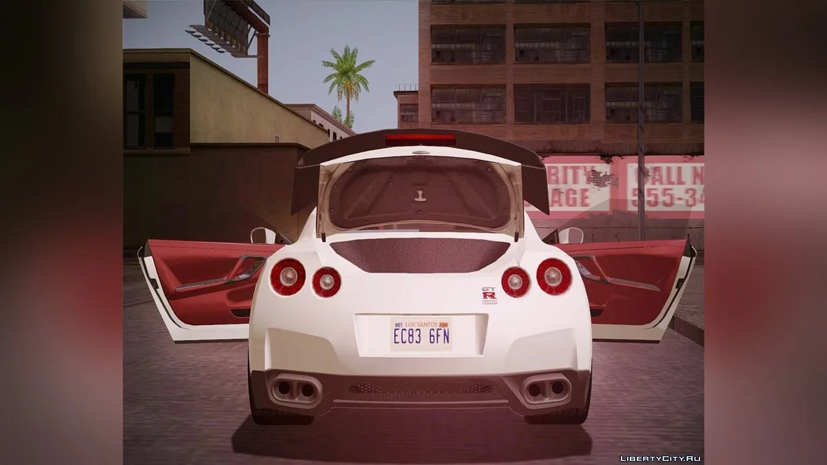 Nissan GTR Black Edition / GTA San Andreas