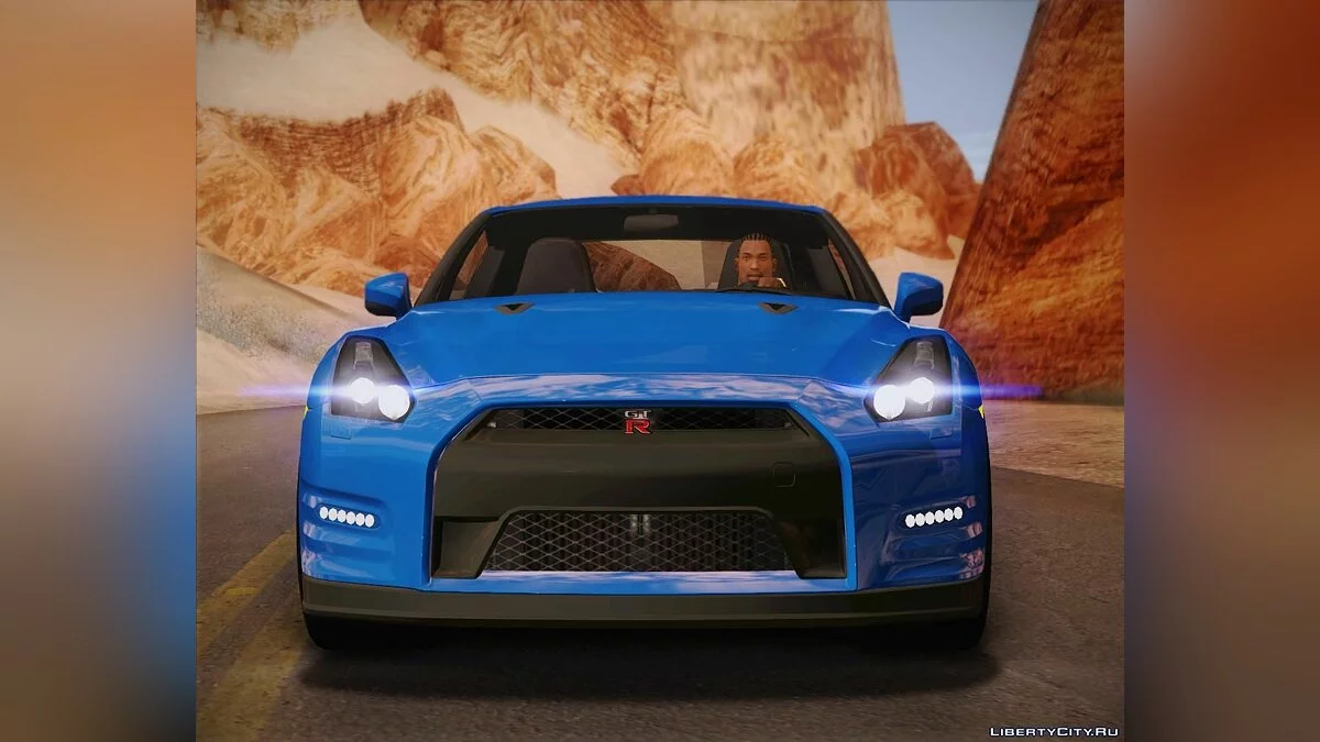 Nissan GTR Black Edition / GTA San Andreas