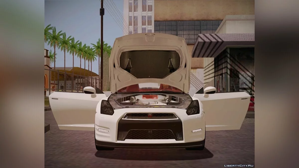 Nissan GTR Black Edition / GTA San Andreas