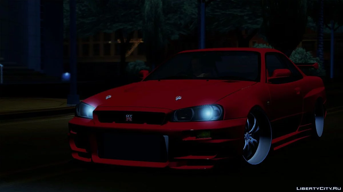 Nissan Skyline GT-R34 / GTA San Andreas