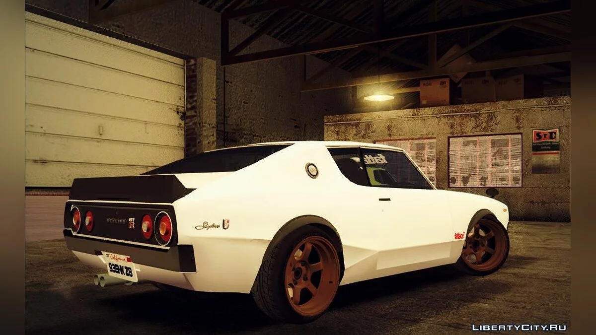 Nissan Skyline KPGC110 Fatlace / GTA San Andreas