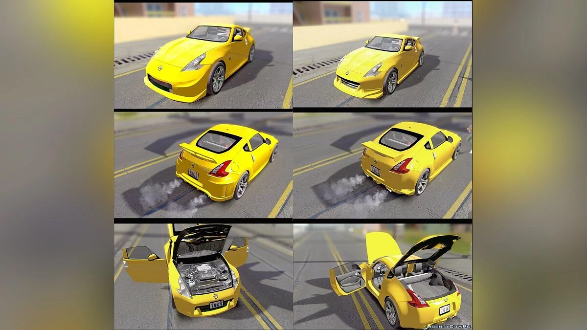 Nissan 370Z 2010 Ajustable / GTA San Andreas