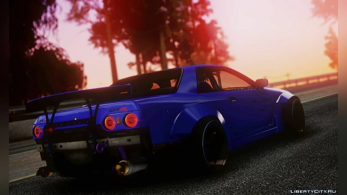 Nissan G-TR r32 Battle_Machine / GTA San Andreas