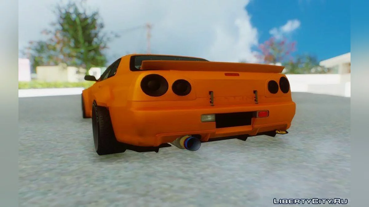 Nissan GTR Skyline R34 Rocket Bunny / GTA San Andreas