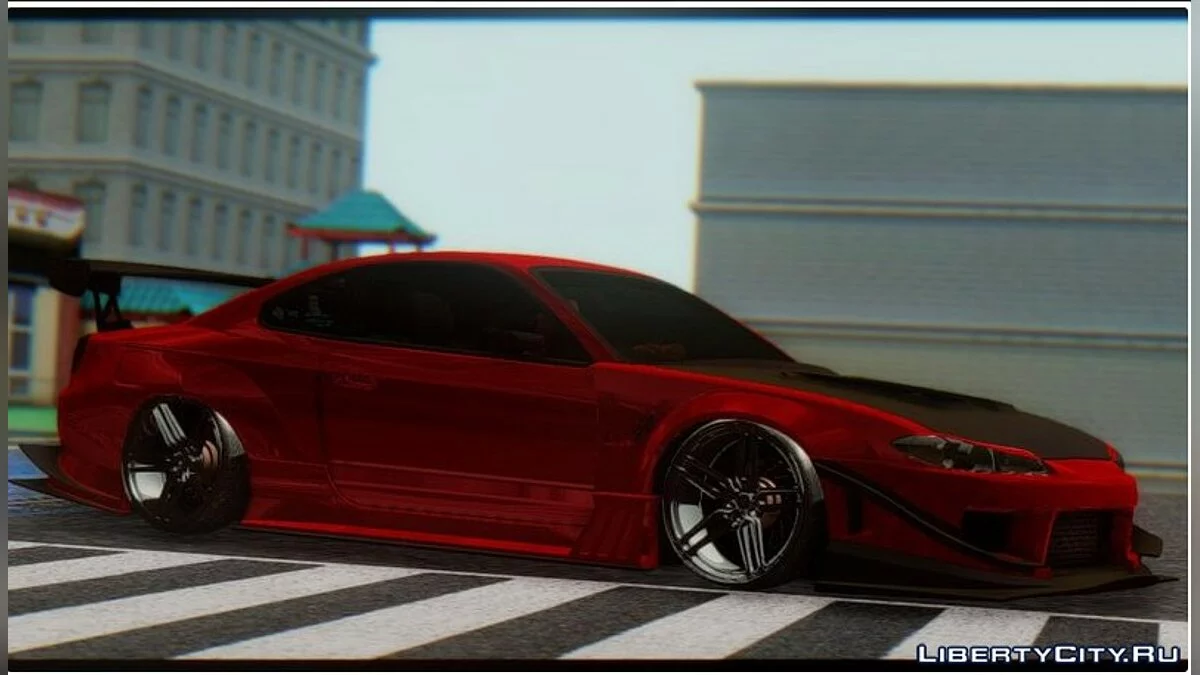 日产Silvia S15 Crew 99 / GTA San Andreas