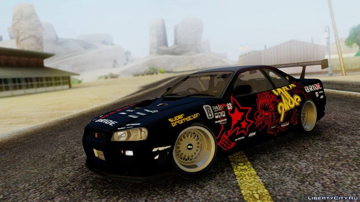 Nissan Skyline R34 GTR V-Spec II S-Tune / GTA San Andreas