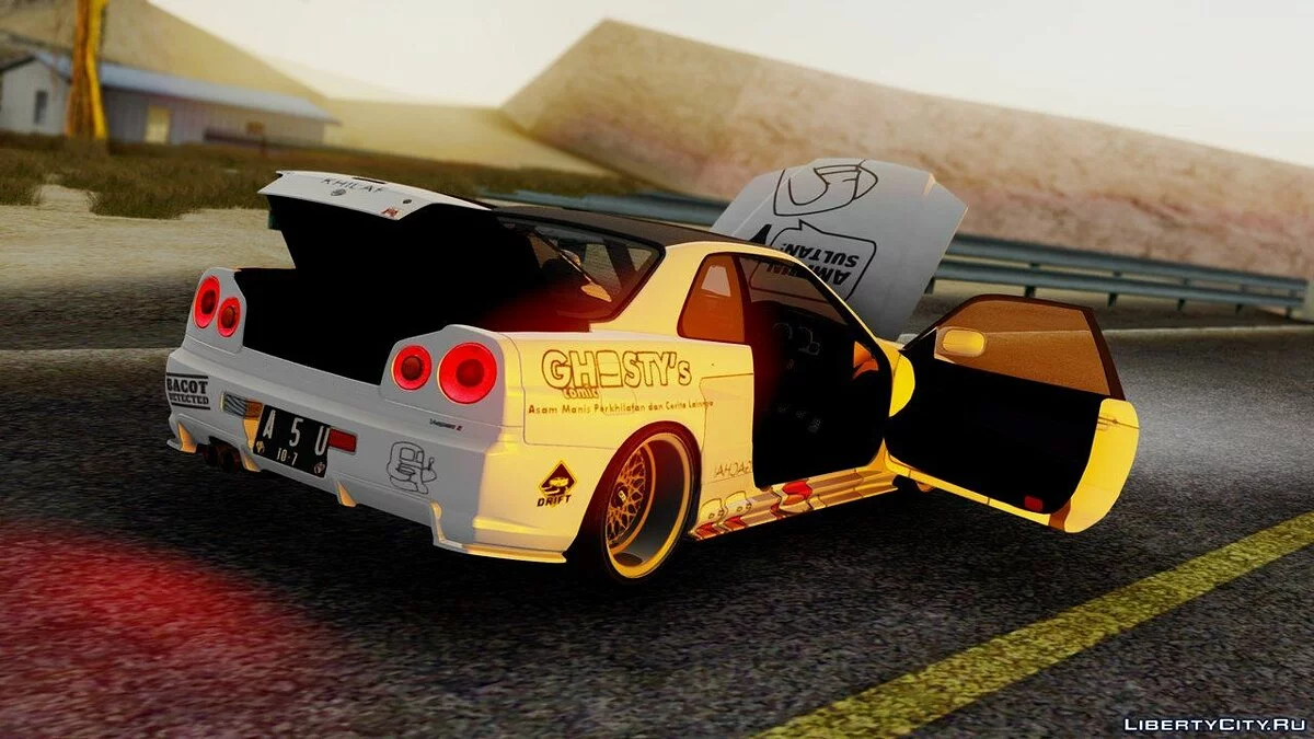 Nissan Skyline R34 GTR V-Spec II S-Tune / GTA San Andreas