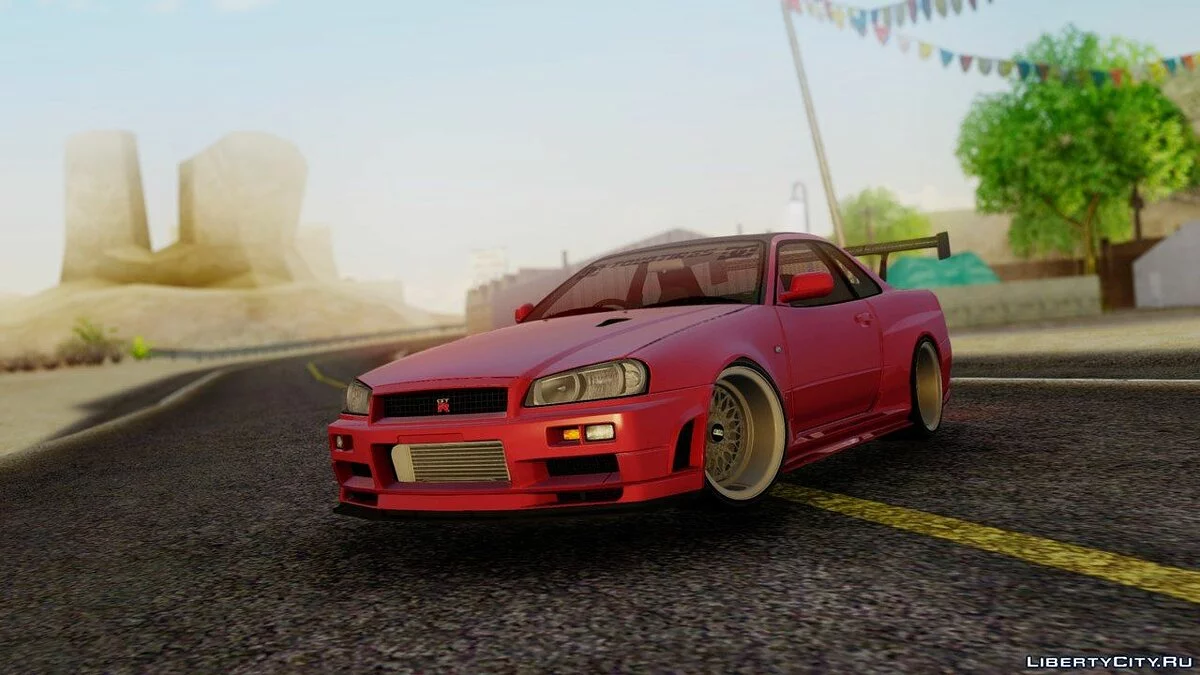Nissan Skyline R34 GTR V-Spec II S-Tune / GTA San Andreas