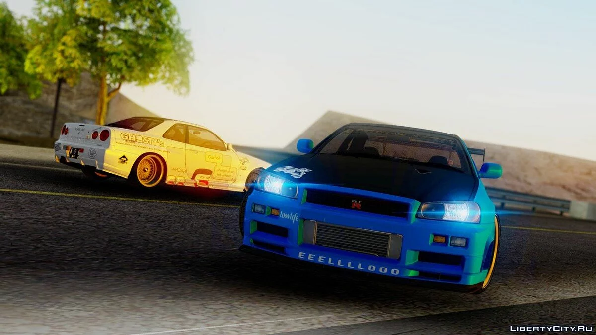 Nissan Skyline R34 GTR V-Spec II S-Tune / GTA San Andreas