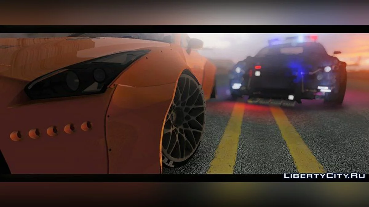 نيسان GT-R R35 Liberty Walk 2015 / جي تي إيه سان أندرياس