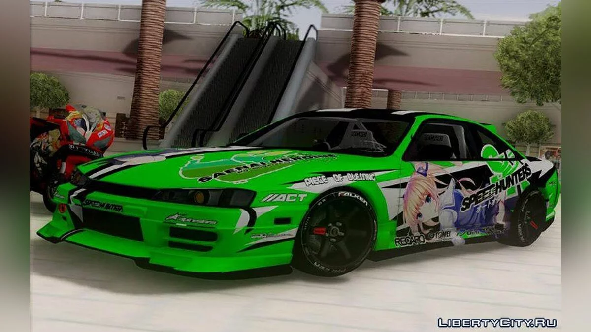 Nissan Сільвія S14 Дрифт з Спідхантерс Саекано Іташа / GTA San Andreas