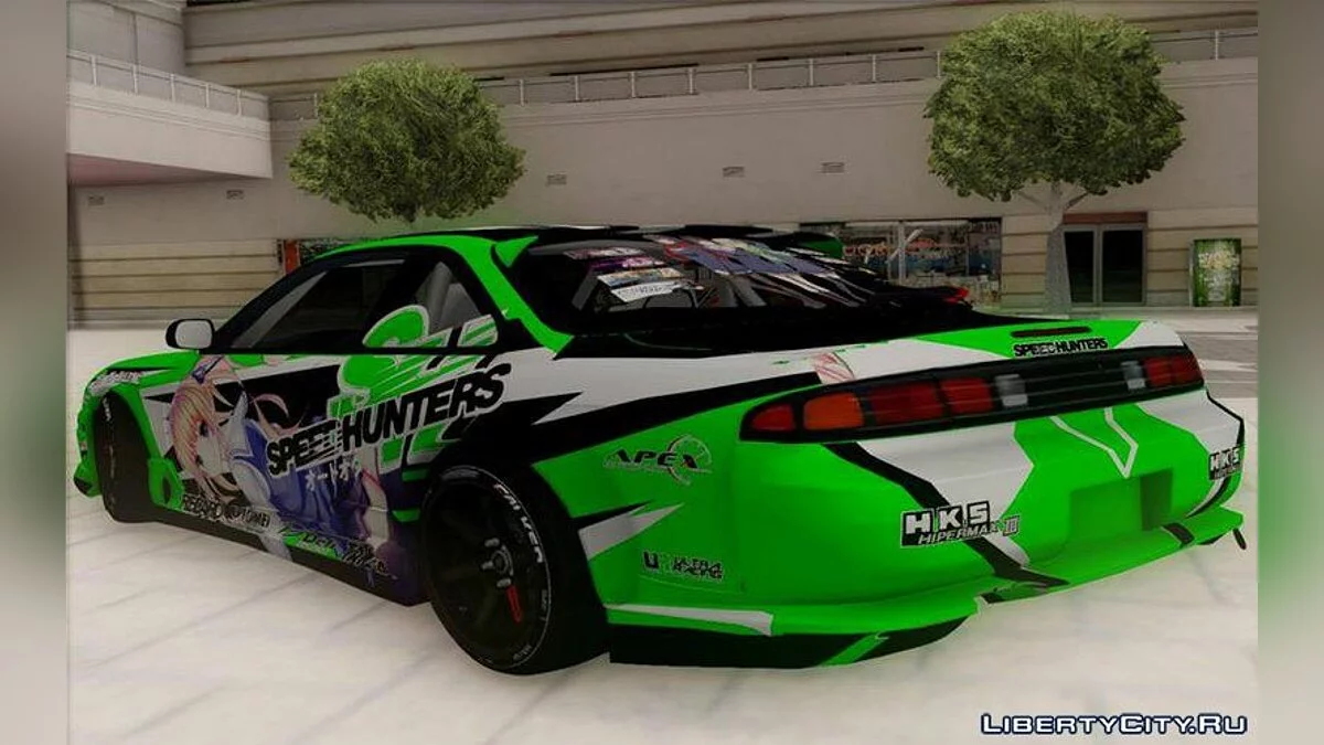Nissan Сільвія S14 Дрифт з Спідхантерс Саекано Іташа / GTA San Andreas