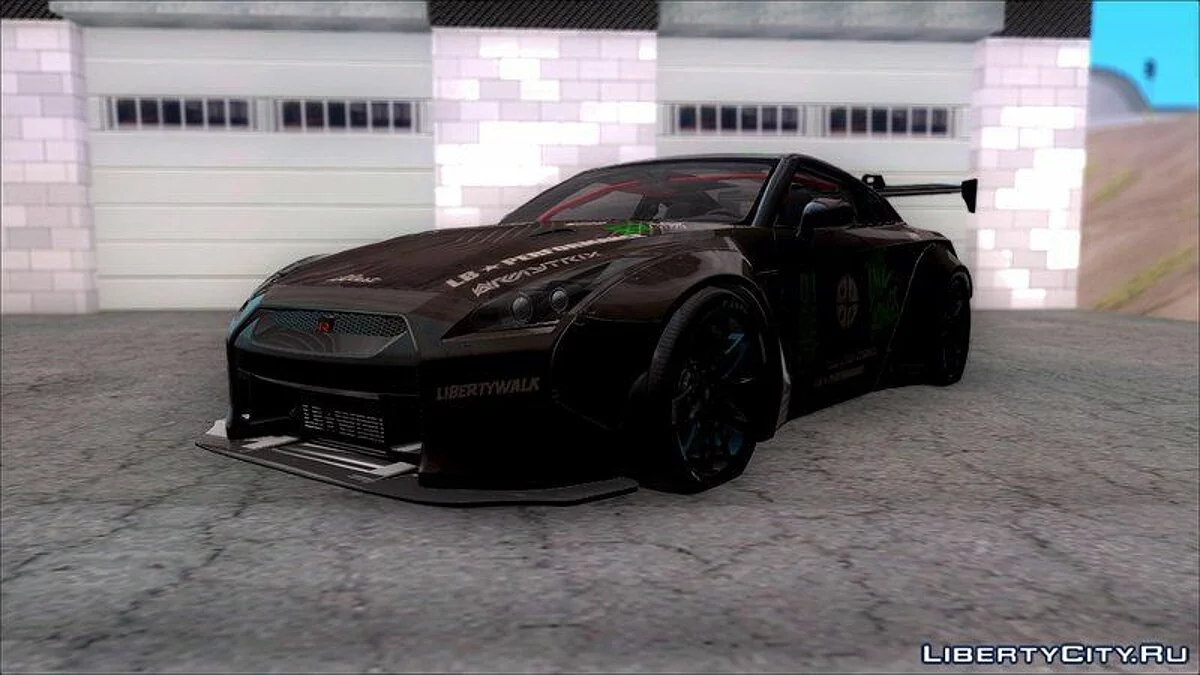 Nissan GTR LB Walk Team Dice / GTA San Andreas