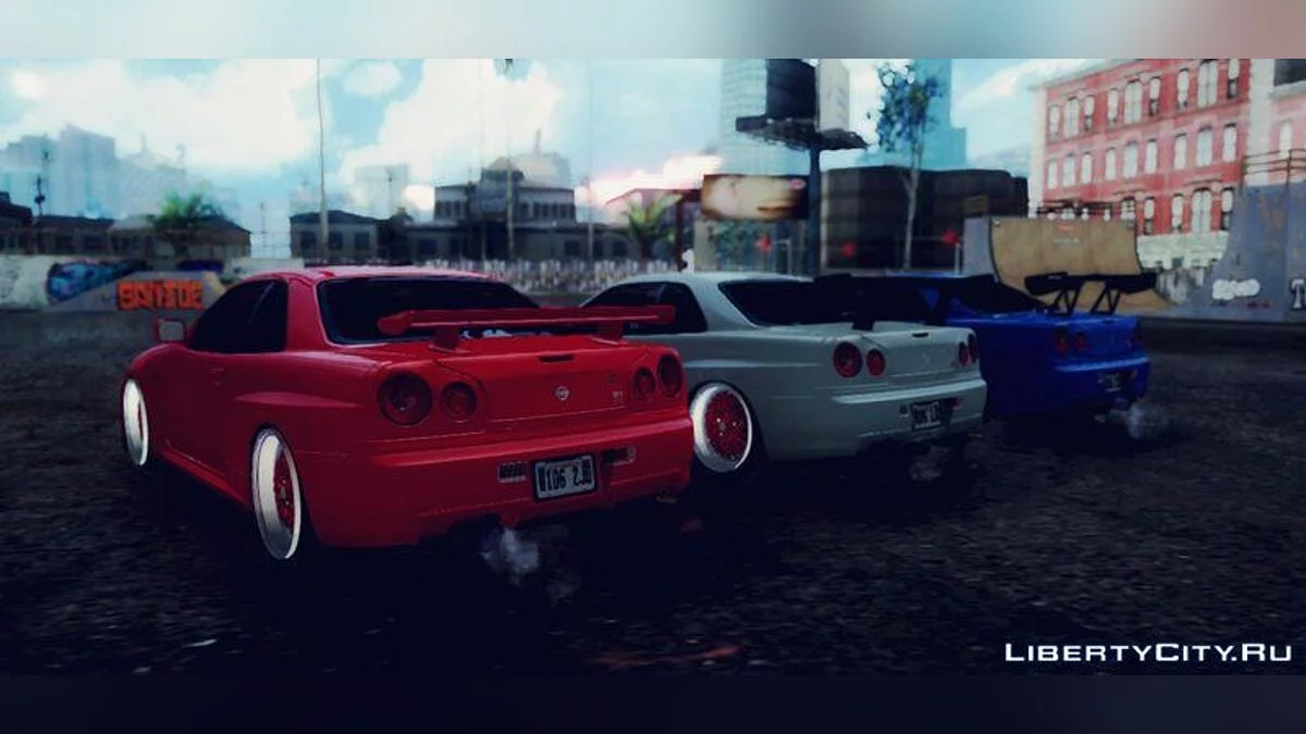 2002年日产Skyline R34 GT-R V-Spec II / GTA San Andreas