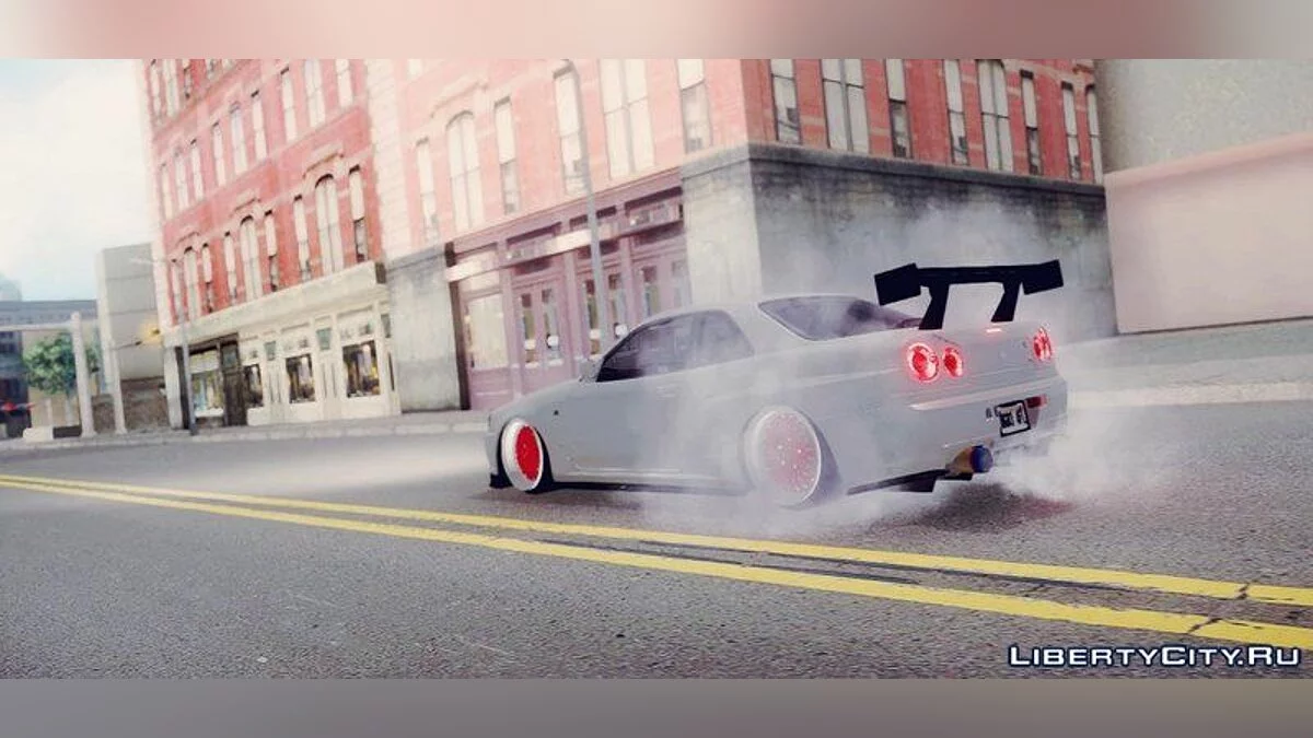 2002年日产Skyline R34 GT-R V-Spec II / GTA San Andreas