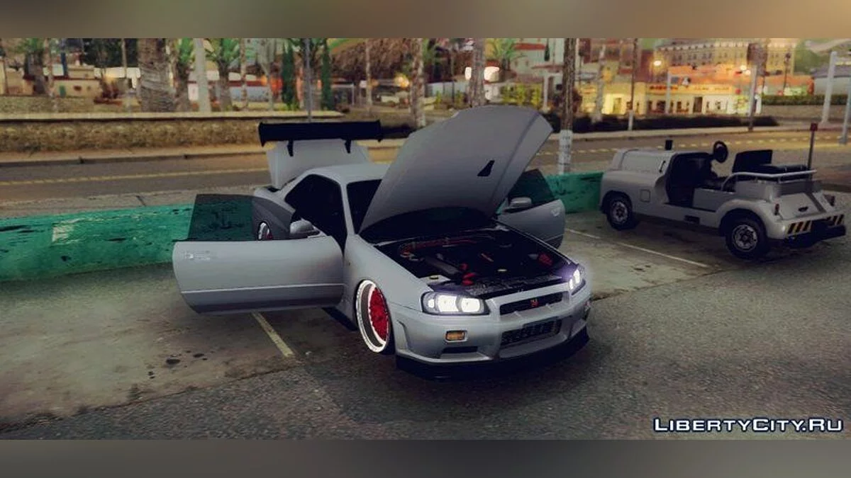 2002年日产Skyline R34 GT-R V-Spec II / GTA San Andreas