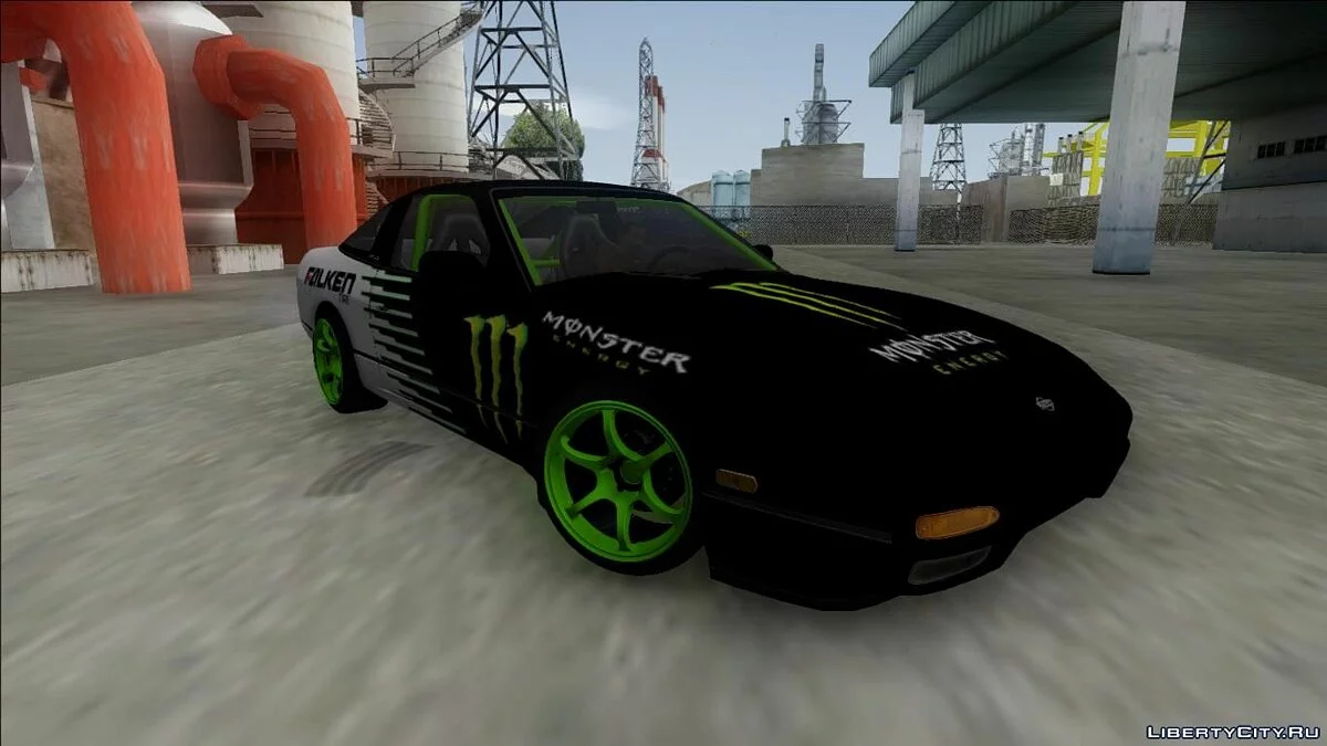 Nissan 240SX Drift Monster Energy / GTA San Andreas