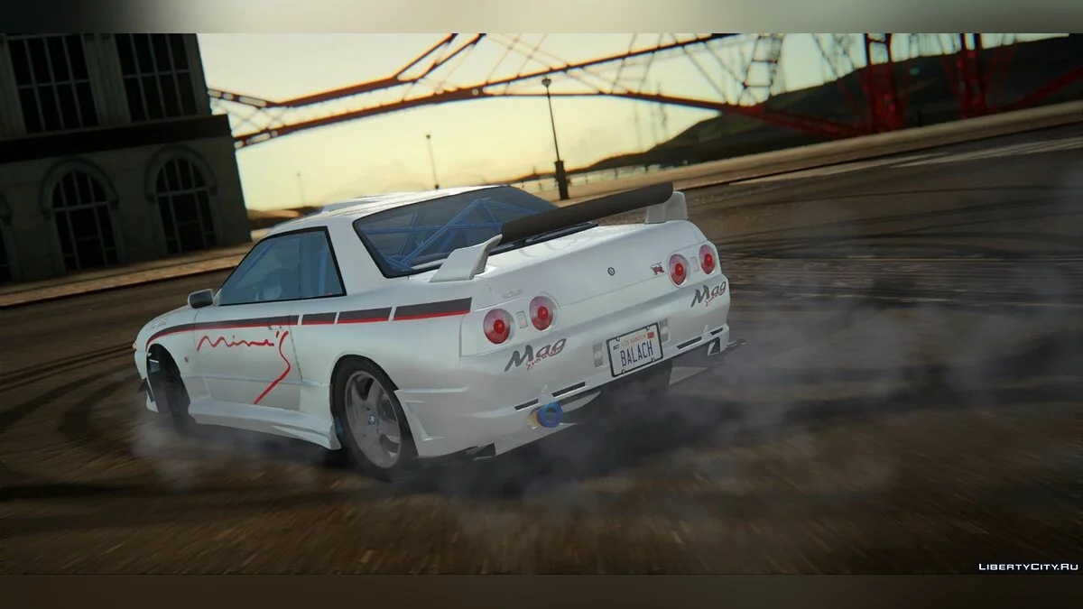 Nissan Skyline GT-R (BNR32) 1989 1.01 / GTA San Andreas