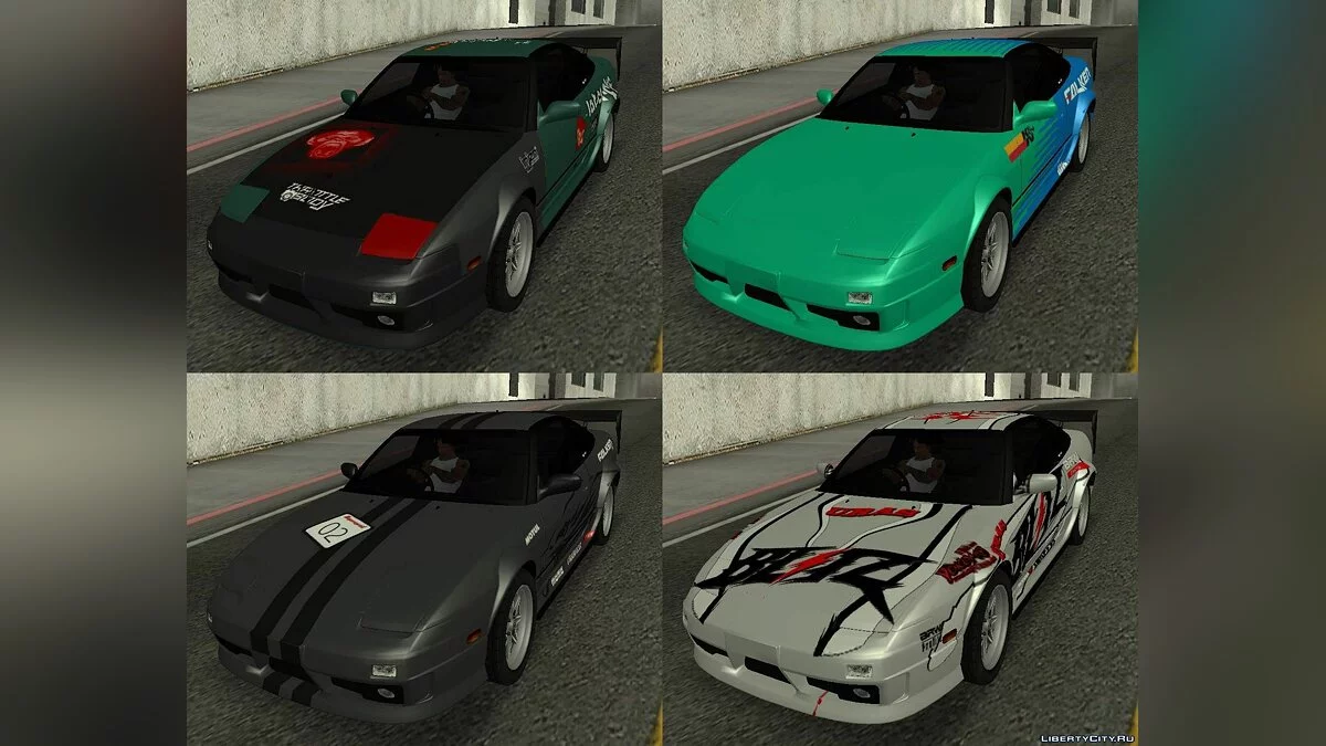 Nissan 180SX Typ X / GTA San Andreas