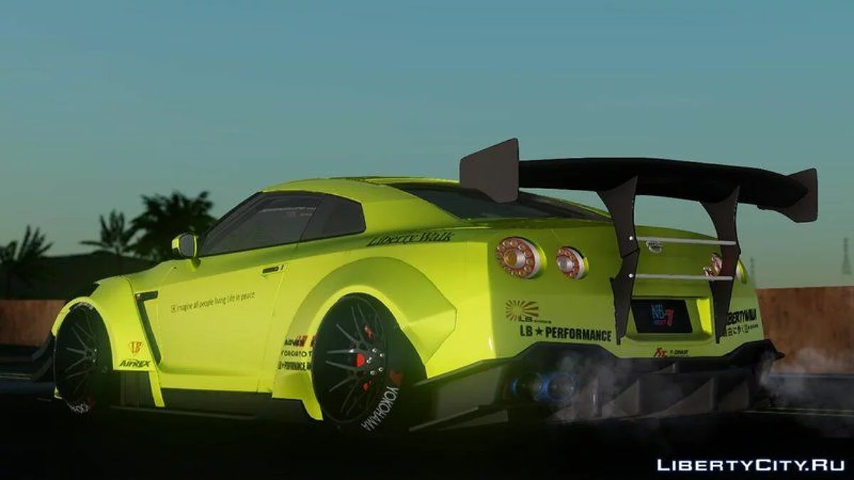 Nissan GT-R35 Libety Walk Type 2 2018 / جي تي إيه سان أندرياس