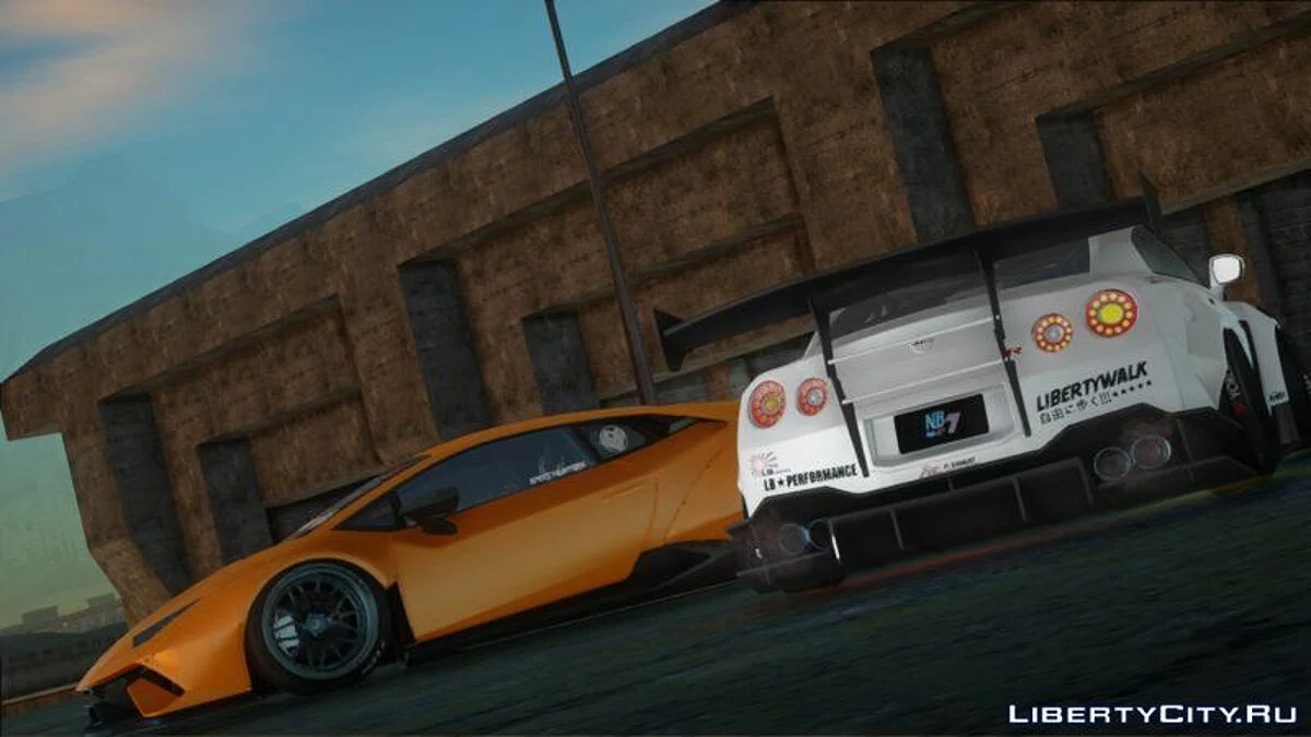 Nissan GT-R35 Libety Walk Type 2 2018 / جي تي إيه سان أندرياس