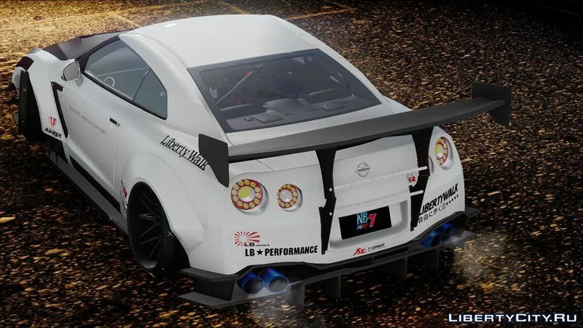 Nissan GT-R35 Libety Walk Type 2 2018 / جي تي إيه سان أندرياس
