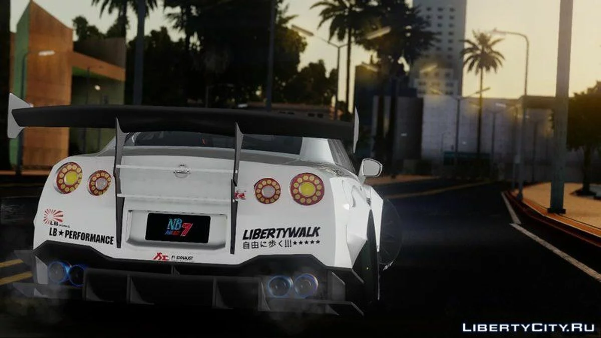 Nissan GT-R35 Libety Walk Type 2 2018 / جي تي إيه سان أندرياس