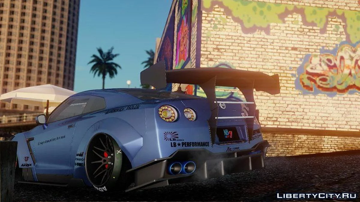 Nissan GT-R35 Libety Walk Type 2 2018 / جي تي إيه سان أندرياس
