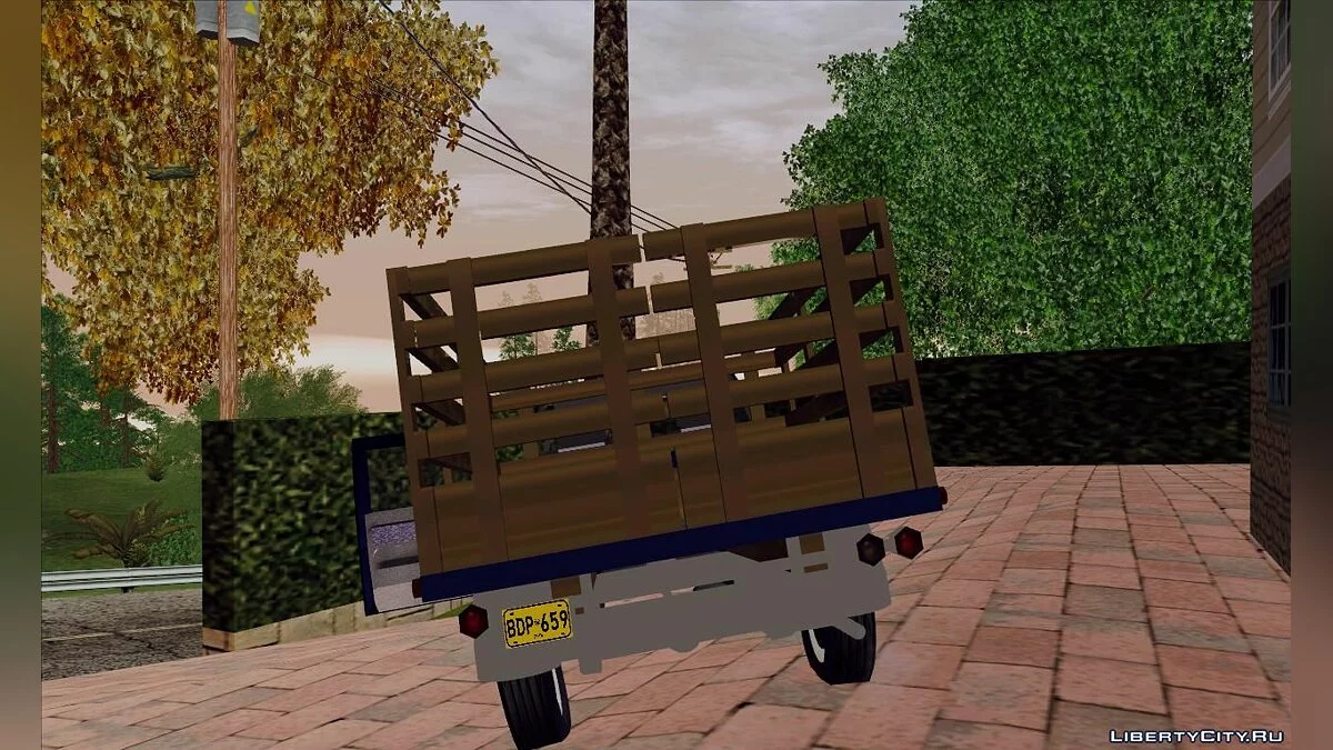 尼桑D-21哥伦比亚风格 / GTA San Andreas
