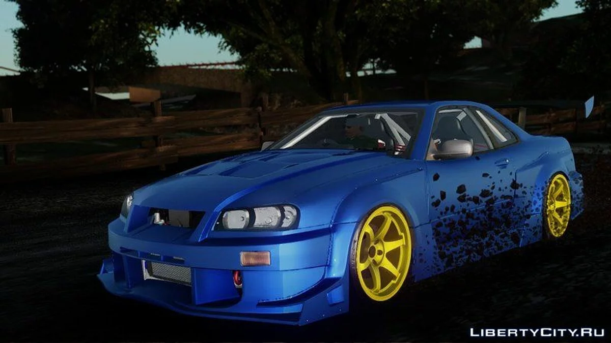 Nissan R34 Uras GT / GTA San Andreas