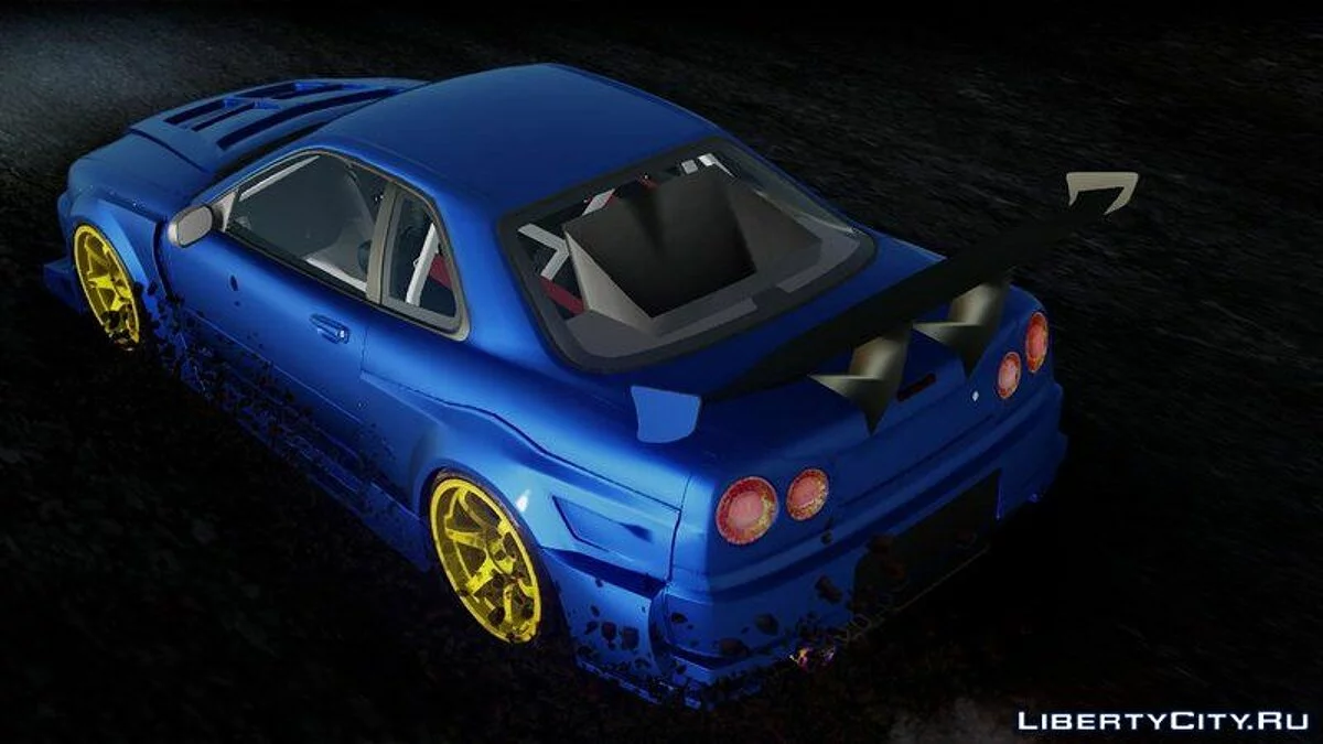 Nissan R34 Uras GT / GTA San Andreas