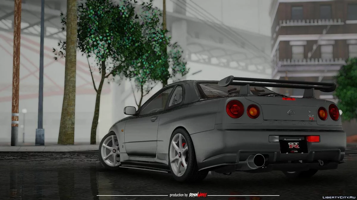 نيسان سكايلاين GTR R-34 ستوك / جي تي إيه سان أندرياس