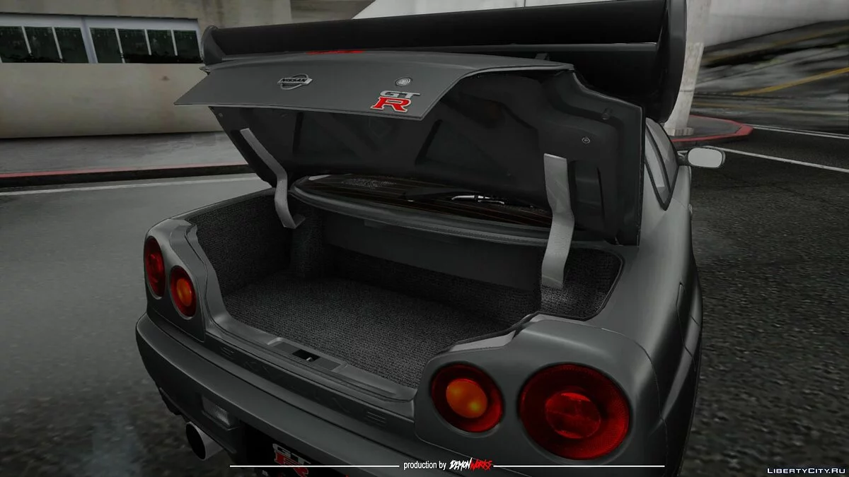 نيسان سكايلاين GTR R-34 ستوك / جي تي إيه سان أندرياس