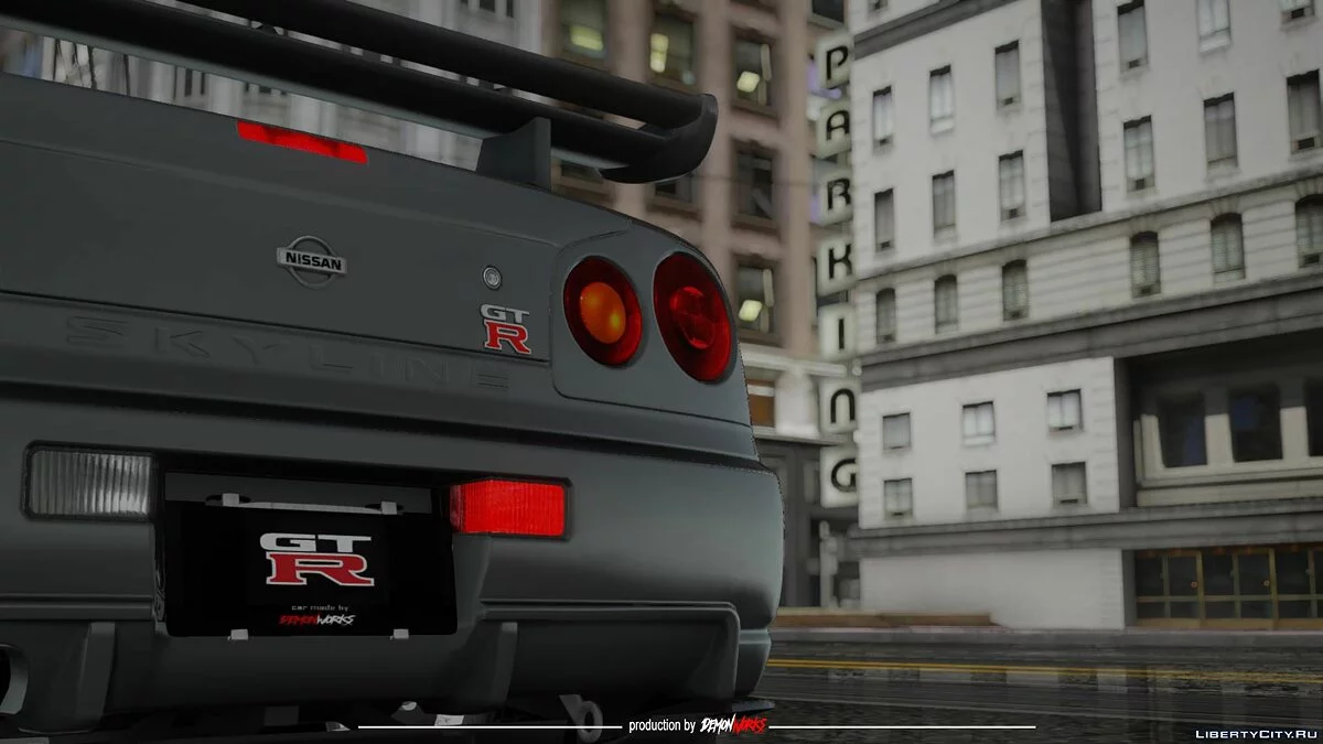 نيسان سكايلاين GTR R-34 ستوك / جي تي إيه سان أندرياس