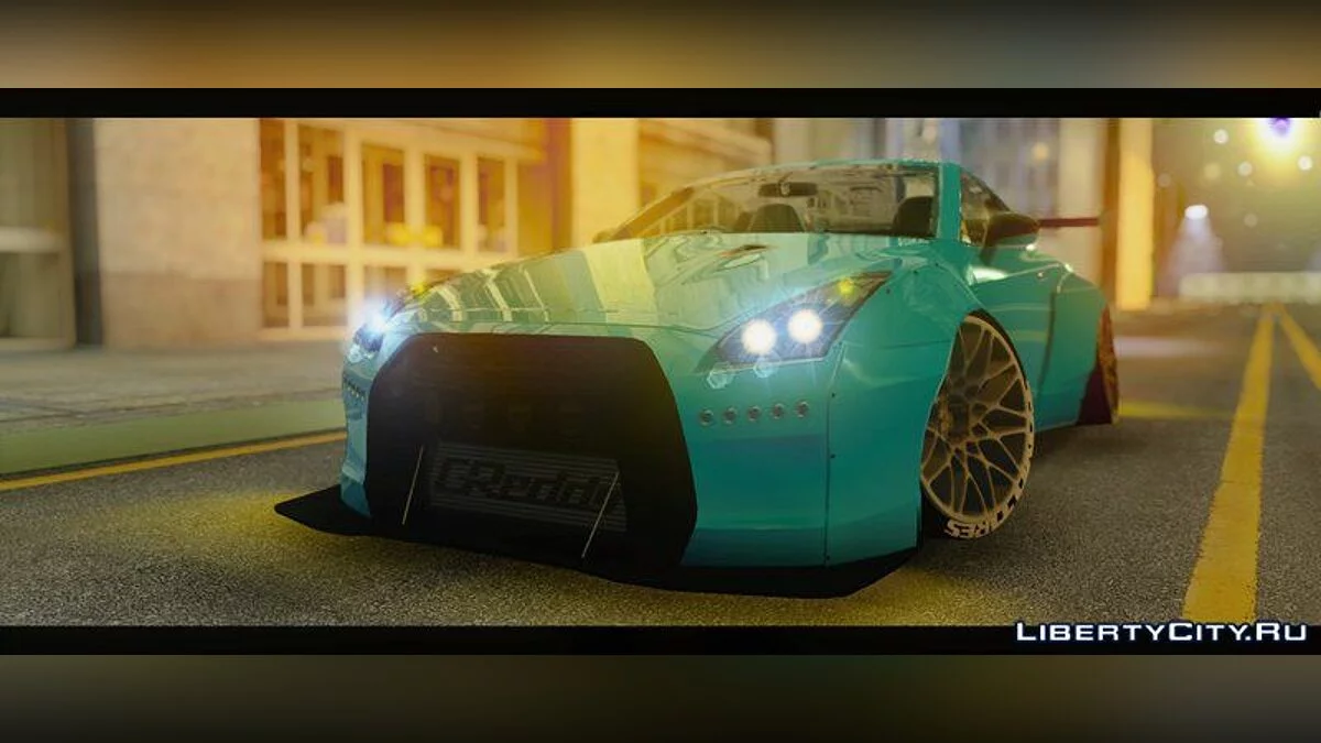 Nissan GT-R R35 Rocket Bunny 2015 / GTA San Andreas