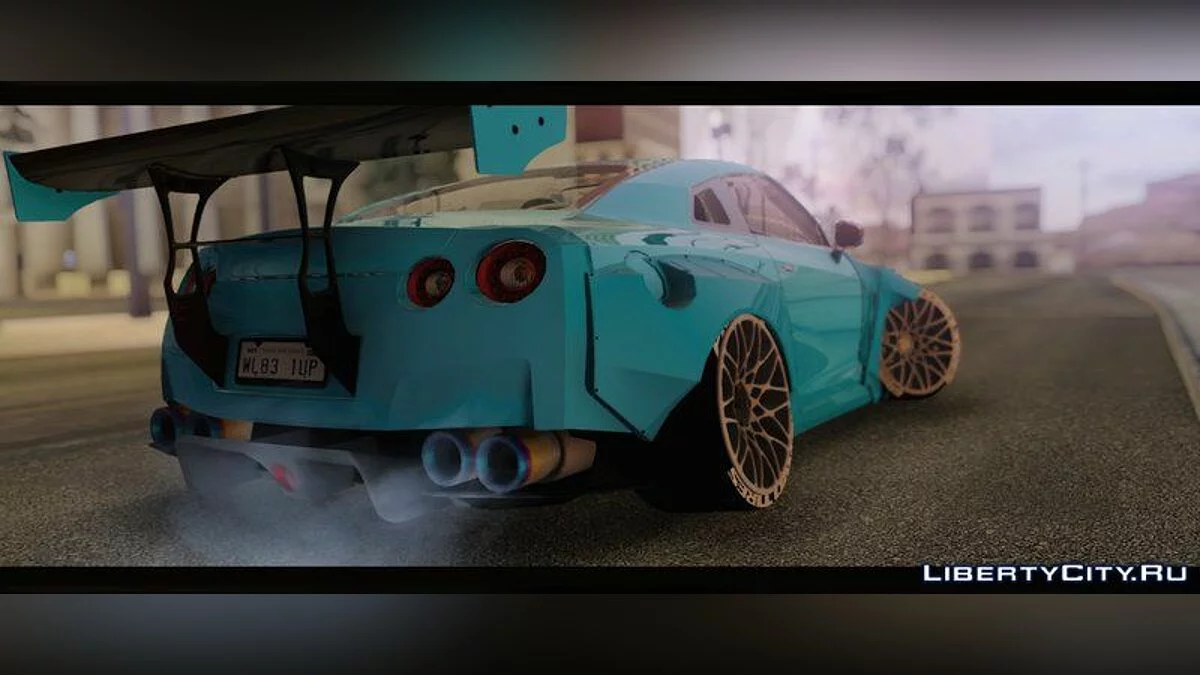 Nissan GT-R R35 Rocket Bunny 2015 / GTA San Andreas