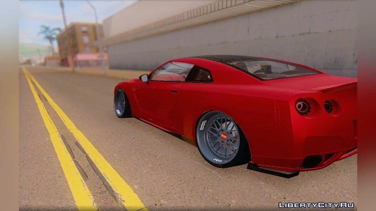 Nissan GTR R35 2015 / GTA San Andreas