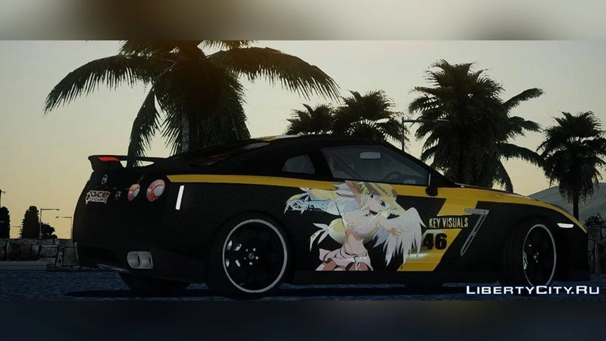 Nissan GT R-35 Astrea Sora No Otoshimono / GTA San Andreas