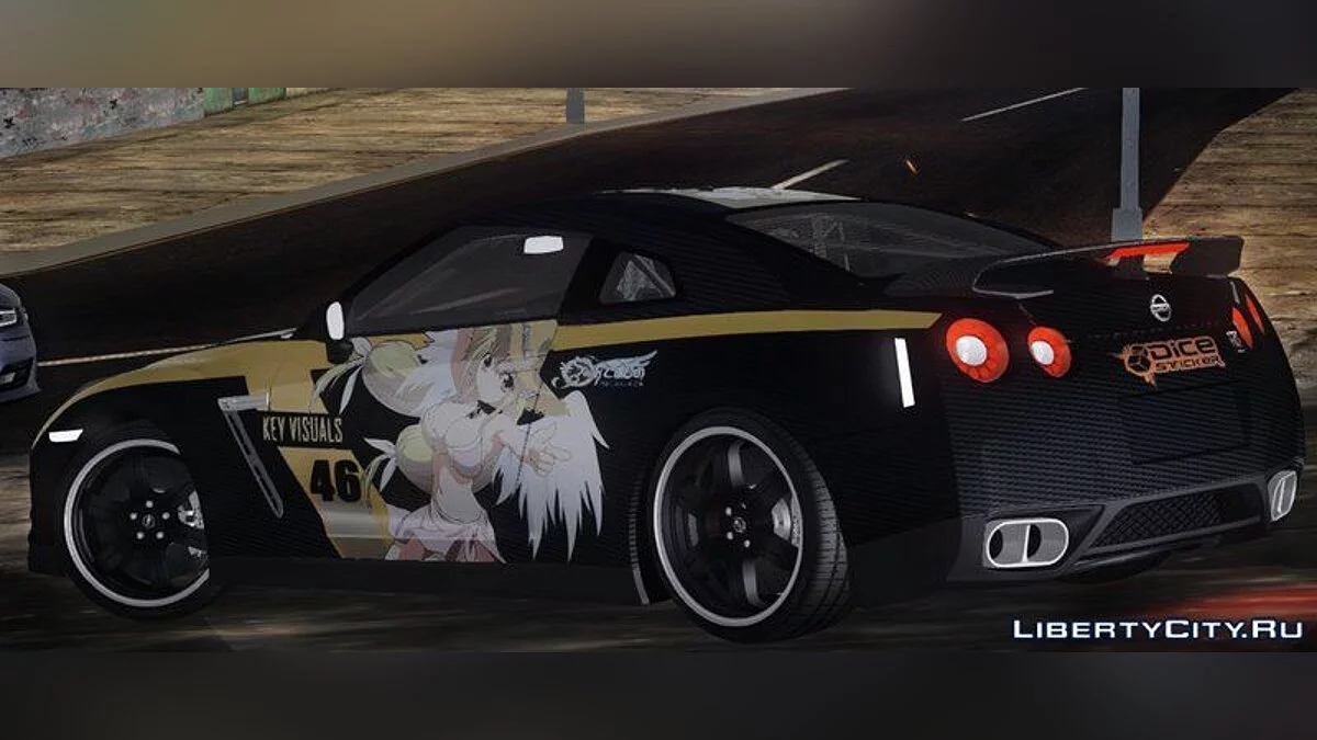 Nissan GT R-35 Astrea Sora No Otoshimono / GTA San Andreas