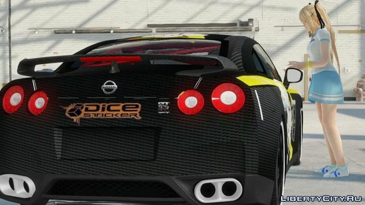 Nissan GT R-35 Astrea Sora No Otoshimono / GTA San Andreas