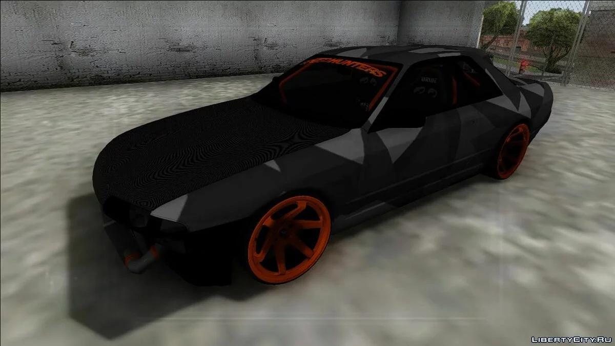 نيسان سكايلاين R32 تمويه أسود / جي تي إيه سان أندرياس